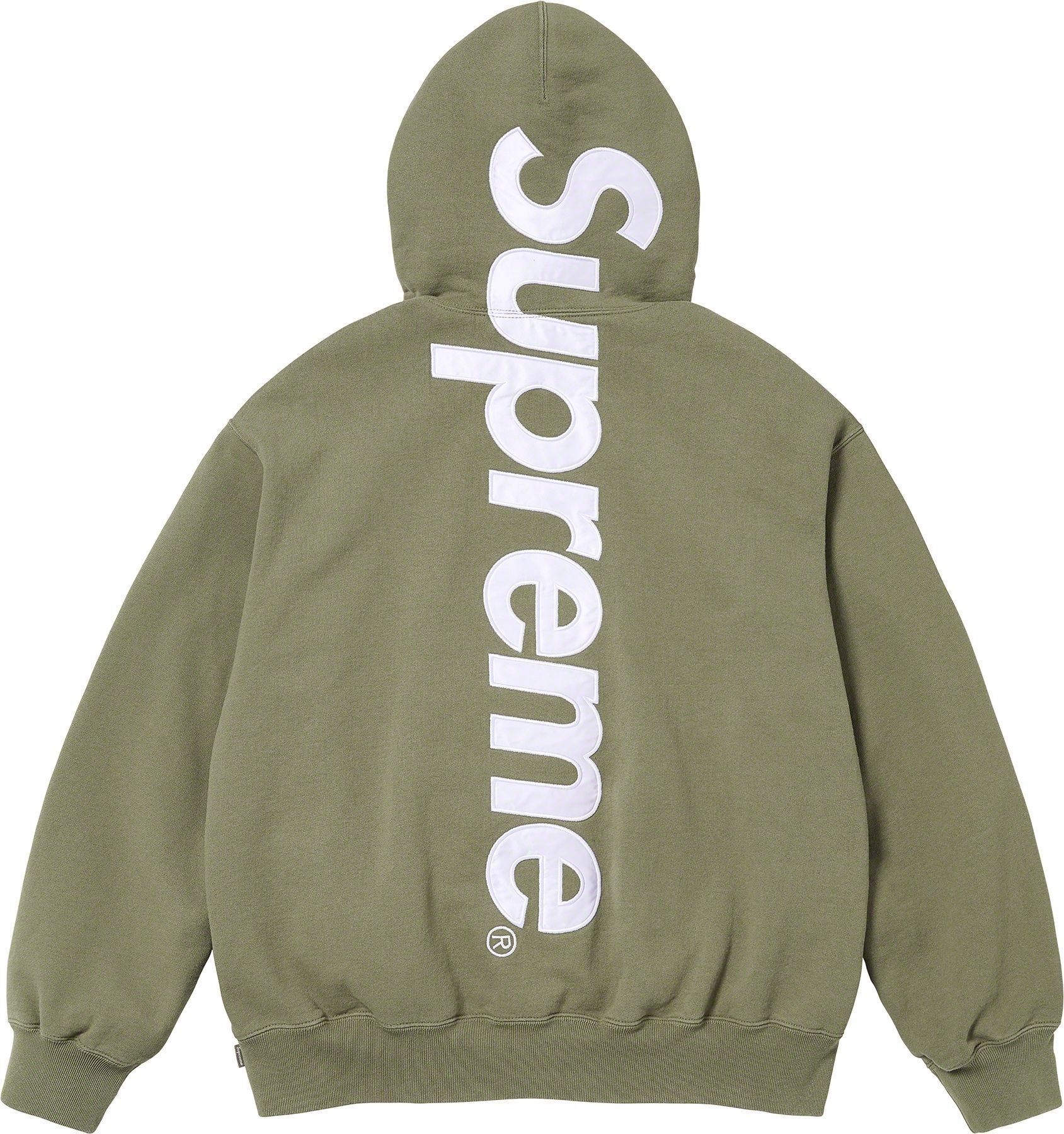 Satin Appliqué Hooded Sweatshirt view 22